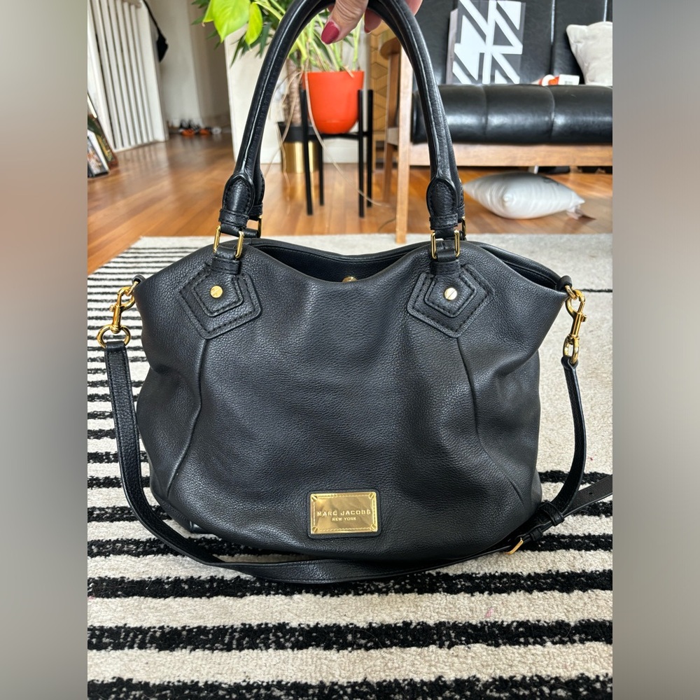 Marc Jacobs Fran Bag Black Leather